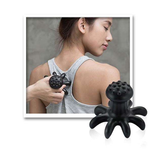 寶草園魔可舒八爪超值團購組，結合遠紅外線礦晶體宙元石與磁石科技，提供穴位經絡深度按摩，緩解肌肉疲勞、促進血液迴圈。套組包含魔可舒八爪按摩器×6（尺寸12x10cm，黑色系）、贈布套收納、英國進口檀香身體按摩油×3（100ml/瓶）及鎂離子檀香潤膚乳液×3（100ml/瓶），適合日常舒緩保養。易碎材質，請輕放；搭配乳液精油使用更佳。組合贈品如缺貨可替換同值品，拆封後無法退貨。