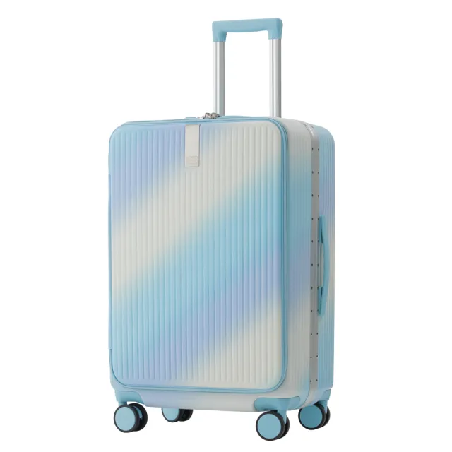 【Batolon 寶龍】20+29/25+29吋  寰宇世界前開PC鋁框硬殼箱/行李箱(7色任選)