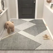 【嵐楓居家】大門口清潔刮泥加大可裁剪絲圈地墊60x90cm(刮泥防滑絲圈地墊/貓砂墊/玄關墊/門口墊)