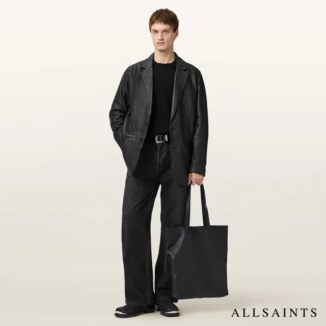 【ALLSAINTS】ASHVALE 羊皮西裝皮衣外套 M032LD(常規版型)