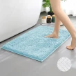 【ANTIAN】4入組_雪尼爾加厚防滑吸水地墊 家用浴室門地毯 廁所腳墊 衛生間腳踏墊