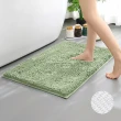 【ANTIAN】4入組_雪尼爾加厚防滑吸水地墊 家用浴室門地毯 廁所腳墊 衛生間腳踏墊