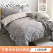 【MIT iLook】超值2入 台灣製優質萊賽爾天柔絲床包枕套組(雙人-多款花色可選)