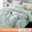 【MIT iLook】超值2入 台灣製優質萊賽爾天柔絲床包枕套組(雙人-多款花色可選)
