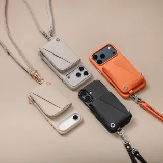 【MAGEASY】iPhone 17 Pouch 錢包掛繩手機殼(iPhone 17/Air/Pro/Pro Max)