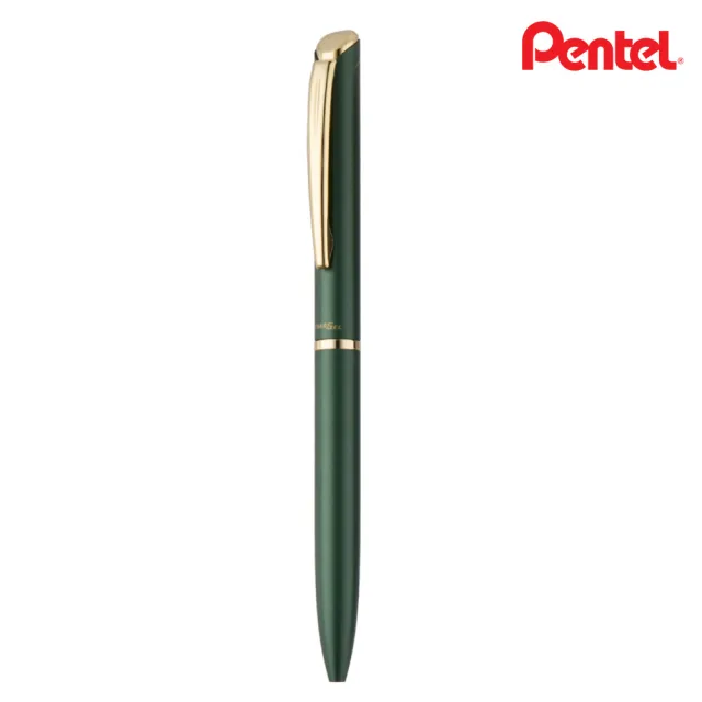 【Pentel 飛龍】ES極速鋼珠筆金夾0.5