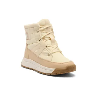 【SOREL】女款-保暖防水中筒靴(淺卡其)