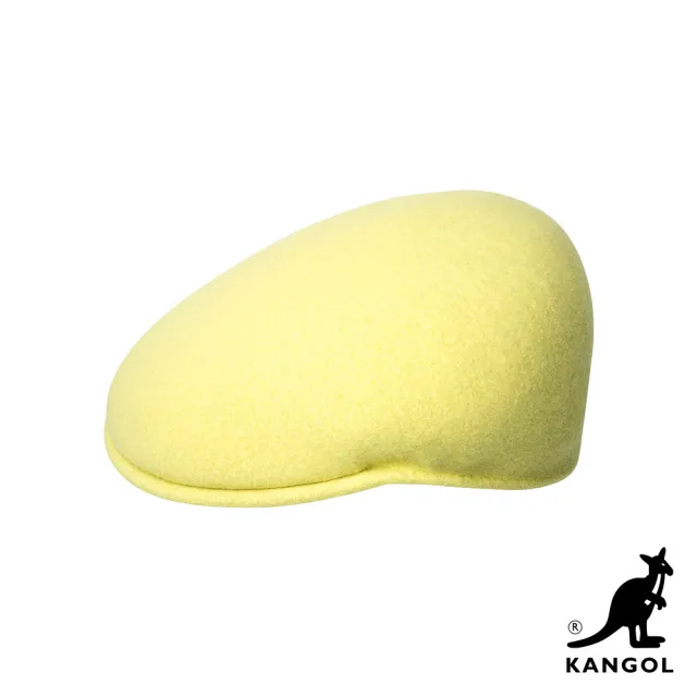 【KANGOL】504 WOOL鴨舌帽(象牙白色)