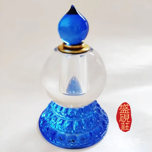 【盛硯莊佛教文物】水晶大佛舍利塔(莊嚴寶物)