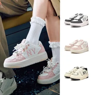 【MLB】Monogram老爹鞋 學長鞋 Chunky Liner系列 紐約洋基隊(3ASXE035N-三款任選)