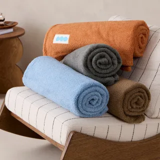 【青鳥家居】石墨烯奶蓋生乳絨絨毯/2入組(毛毯/空調毯/旅行毯/半邊絨/露營)