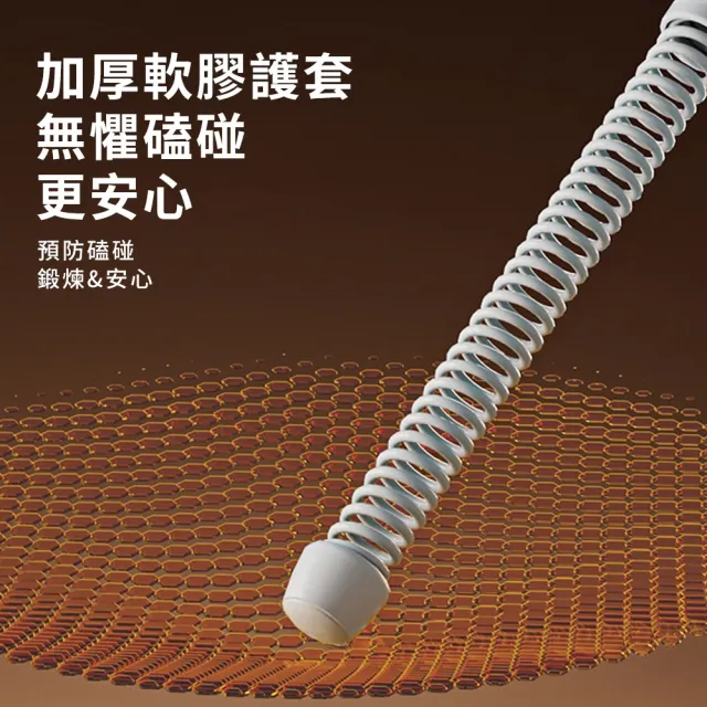 【QLZHS】無繩戰繩訓練 力量繩 臂力肌肉專業體能健身 戰鬥繩家用甩繩器材 健身繩 核心訓練(贈半指手套)