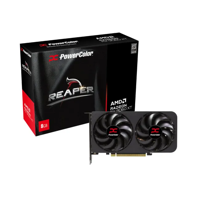 【PowerColor 撼訊】Reaper RX9060XT 8G-A 8G GDDR6 顯示卡