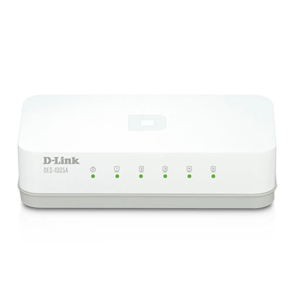 【D-Link】DES-1005A 5埠乙太網路交換器
