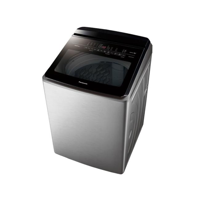 【Panasonic 國際牌】22公斤 智能聯網變頻直立式溫水洗衣機(NA-V220NMS-S)
