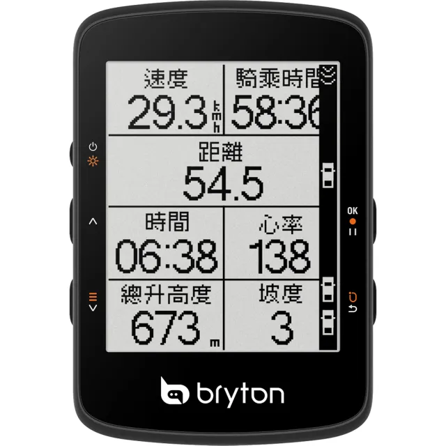 【BRYTON】Bryton Rider 460D GPS自行車訓練記錄器 內含智慧踏頻感測器與心跳帶監控組(Bryton)