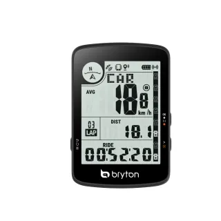 【BRYTON官方直營】Bryton Rider 17E GPS自行車訓練記錄器(GPS大螢幕入門車錶)