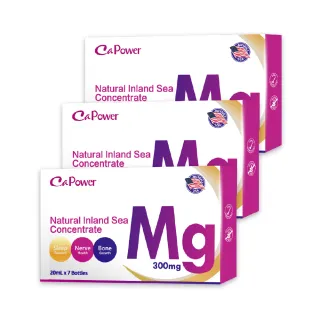 【CaPower 加柏爾】超濃縮夜鎂力平衡飲 超值組(7入/盒)