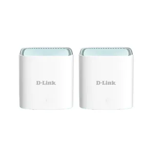 【D-Link】M15 2入組 EAGLE PRO AI  AX1500 Mesh WiFi 6 Gigabit 無線路由器/台灣製造/wifi分享器