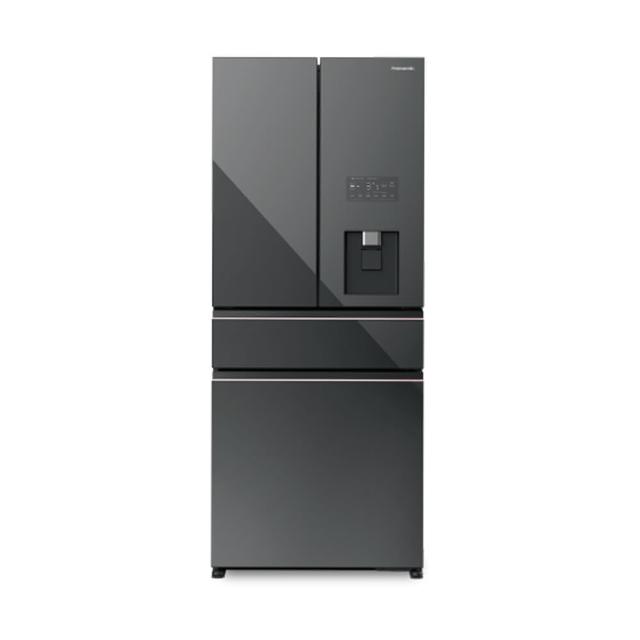 【Panasonic 國際牌】540公升 一級能效無邊框霧面玻璃四門對開冰箱-極緻灰(NR-D541PG-H1)