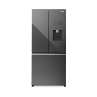 【Panasonic 國際牌】495公升 一級能效無邊框霧面玻璃變頻三門冰箱-極緻灰(NR-C501PG-H1)