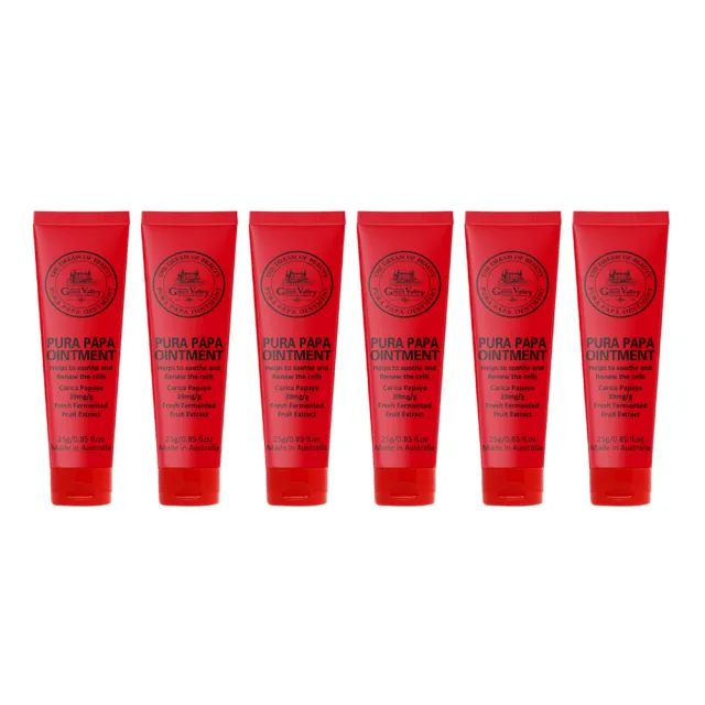 【澳洲Green Valley】萬用木瓜霜25g(6入)