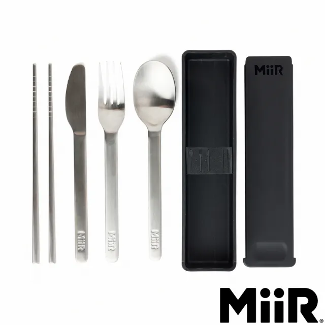 【MiiR】Essential Utensil Set 環保餐具組(黑)