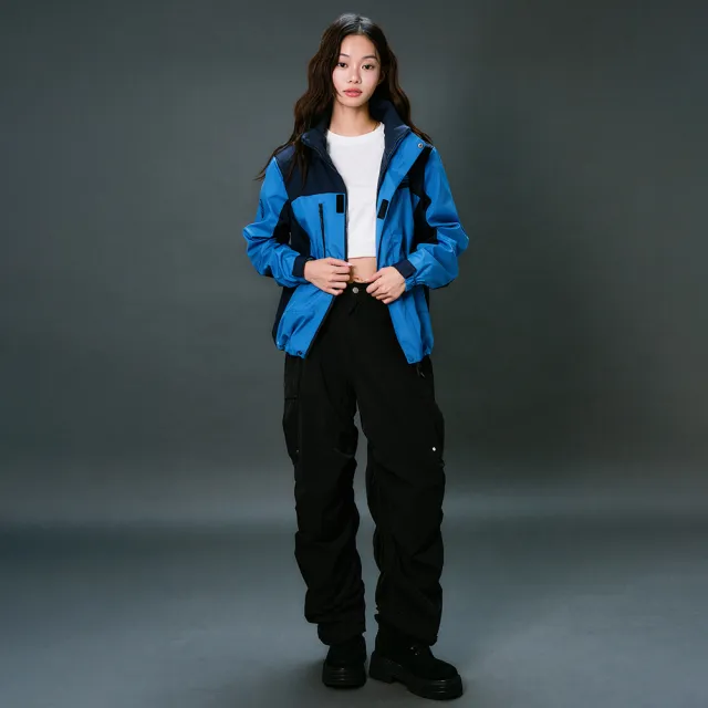 【MAJOR MADE】登峰時髦皺皺工裝寬褲(工裝褲/休閒褲/機能長褲)