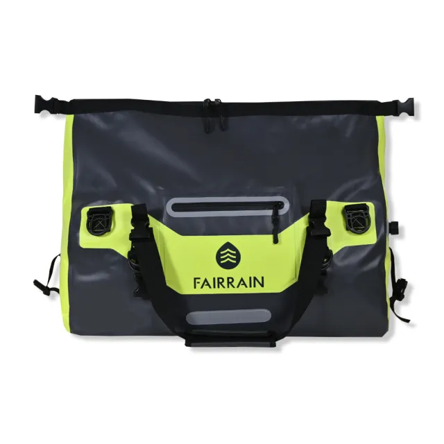 【FAIRRAIN】升級版 旅行者多功能防水後座包-65L(IPX-6 防爆雨 機車後座包)
