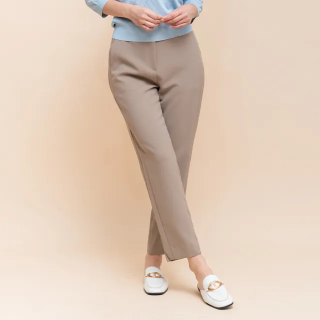 【perng yuh 芃諭名品】質簡俐落 切接 九分 錐形西裝褲(2025 AW Collection|4C秋冬新品上市)
