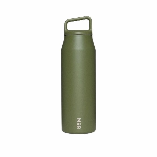 【MiiR】雙層真空 保溫/保冰 提把寬口保溫瓶 32oz / 946ml(常青綠)