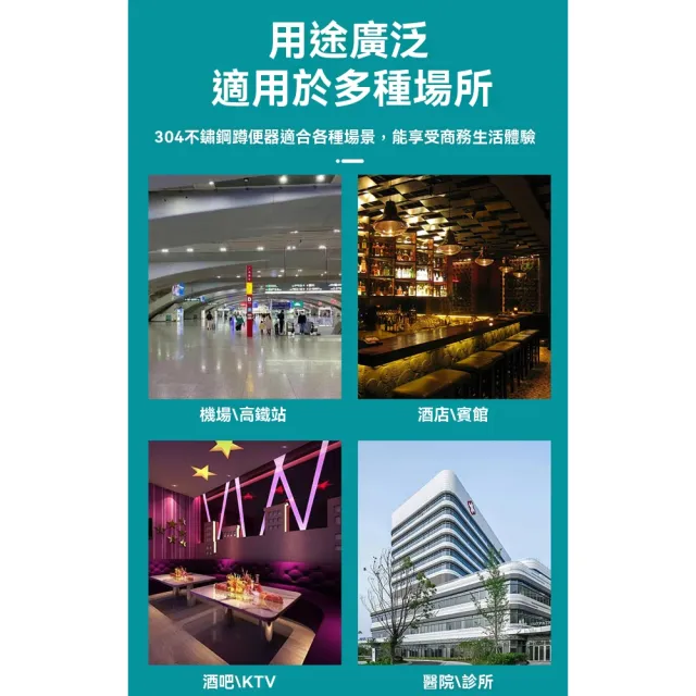 【窩居】不銹鋼蹲便器 防臭 45x58cm(蹲坑式廁所 蹲廁 便盆 大小便器 蹲盆)