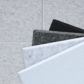【樂嫚妮】0.324坪/毛氈吸音隔音板30x30cm-12片(消音板、吸音棉、降低噪音、隔音泡棉)