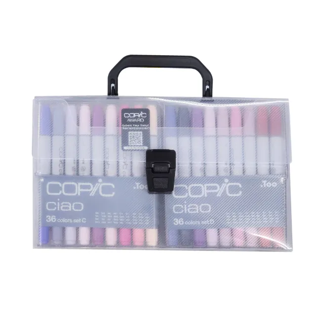 Copic Ciao 72色セット 72A（70本）72B（71本） Copic Ciao 72 colors