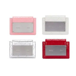 【MATIN KIM】官方旗艦 菱格經典鐵牌風琴皮夾 卡夾(多款任選)