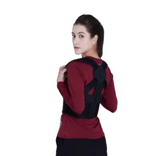 【PP 石墨烯】石墨烯智能肩頸釋壓帶1入(穿的美姿矯正帶 防駝矯正帶)