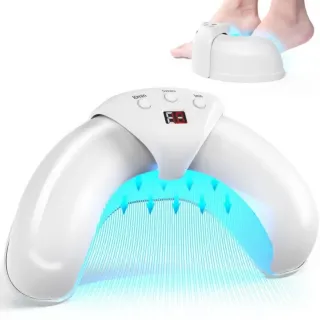 數顯月牙型紅外線美甲燈(美妝 UV燈 美甲燈 美甲機 光療機 光療燈 工具 固化燈 甲油膠)