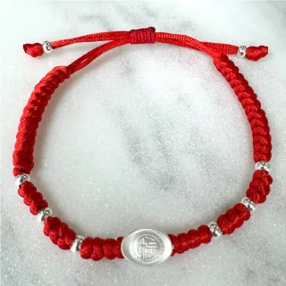 昕頤珠寶好運平安補財庫紅繩