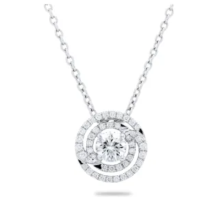 【Vividventure 亞帝芬奇】鉑金 GIA 50分 DSI2 3VG 八心八箭 無螢光 天然鑽石 真鑽 項鍊 華爾滋