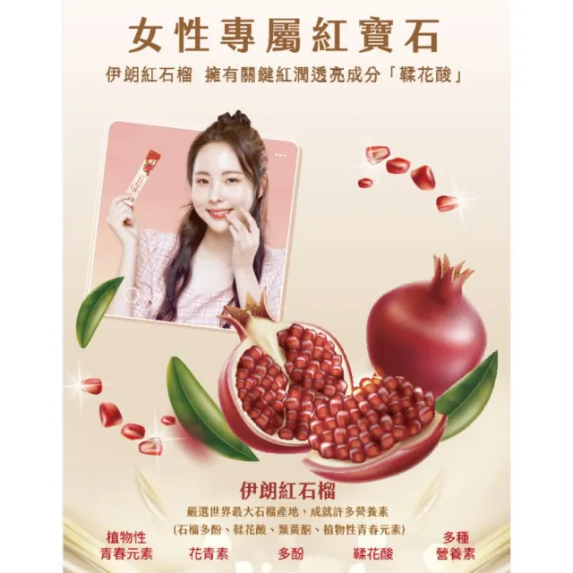 即期品【正官庄】高麗蔘石榴燕窩精華飲-10mlx30入/盒(維他命C/韖花酸/花青素/美妍飲)