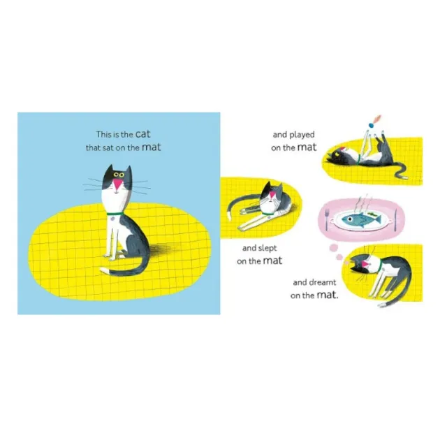【麥克兒童外文書店】Goat、Cat、Bear大集合！英文繪本(童趣英文韻文故事書三書)