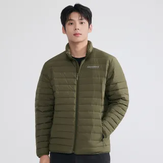 【Discovery Expedition】男版高領羽絨外套 輕量鴨絨外套(DMDJ71056-KAS)