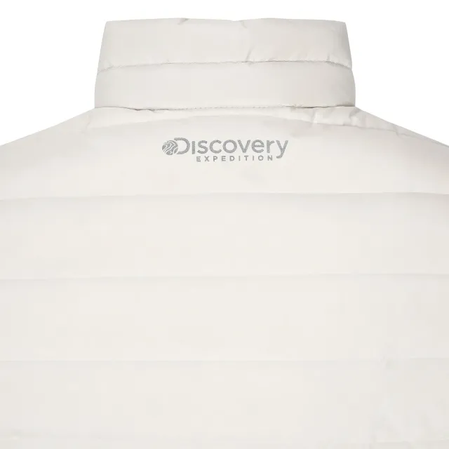 【Discovery Expedition】女版高領羽絨外套 輕量鴨絨外套(DWDJ72056-BES)