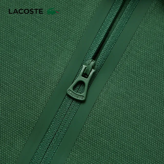 【LACOSTE】中性款-王一博聯名款 經典版型短袖POLO衫(鱷魚綠)