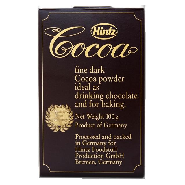 【HINTZ 亨士】德國亨士頂級可可粉100g x1盒