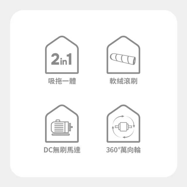【DIKE】淨速吸All In One V2-特仕版 專用電動拖地刷頭(HCF150CM)