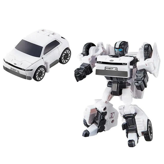 【TOBOT 機器戰士】迷你 NEW TOBOT X&Y 白&灰-異色板(男孩 機器人)