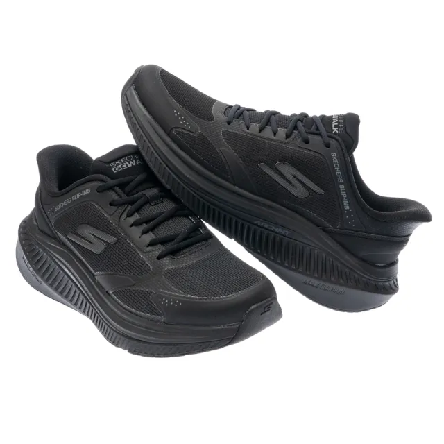 【SKECHERS】男鞋 健走系列 健走鞋 瞬穿舒適科技 GO WALK MAX CUSHIONING ARCH FIT(216351BBK)