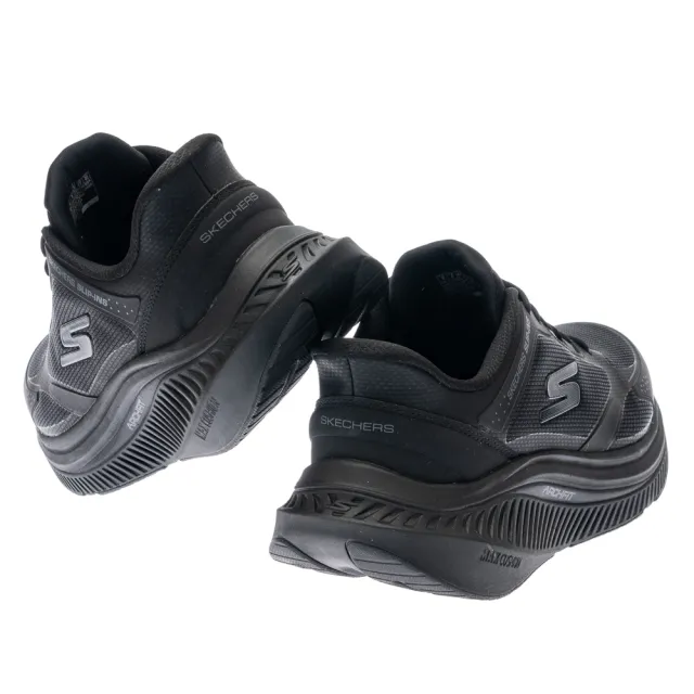 【SKECHERS】男鞋 健走系列 健走鞋 瞬穿舒適科技 GO WALK MAX CUSHIONING ARCH FIT(216351BBK)