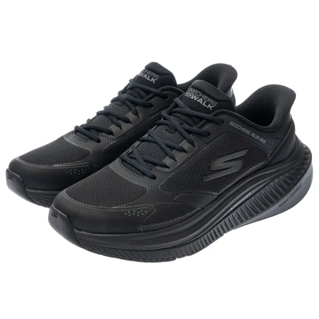 【SKECHERS】男鞋 健走系列 健走鞋 瞬穿舒適科技 GO WALK MAX CUSHIONING ARCH FIT(216351BBK)